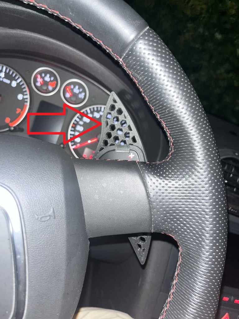 Audi A3 Direksiyon Paletleri ABS Baskı Sağ ve Sol 00928