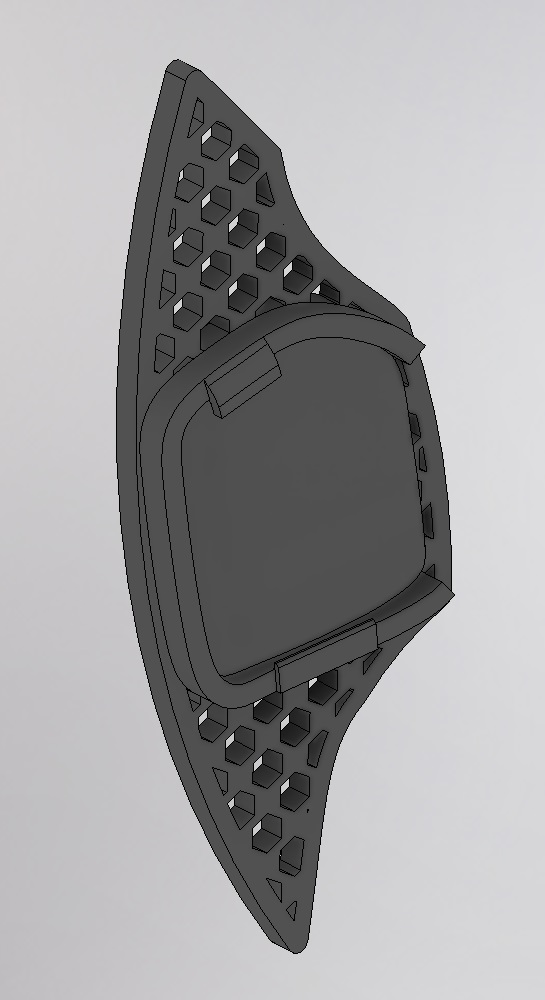 Audi A3 Direksiyon Paletleri ABS Baskı Sağ ve Sol 00928 - Görsel 3