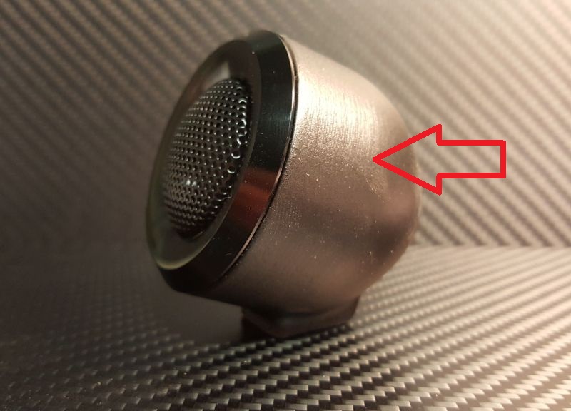 Evrensel Tweeter Podu ABS Baskı 00930