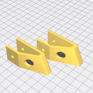 Audi A4 far braketi 1993-1997 Sağ ve Sol ABS Baskı 00933