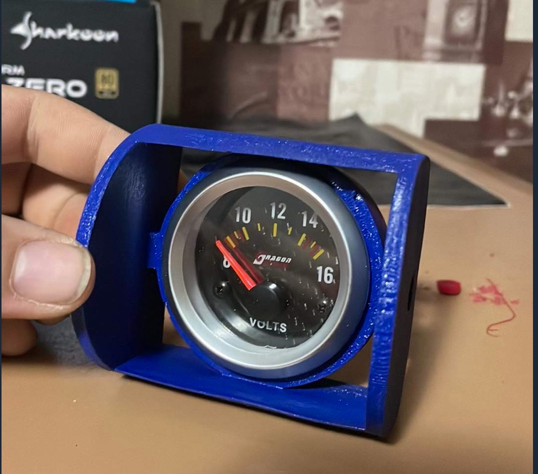 AUDI A4 için 52mm Pod Braketi ABS Baskı 00935