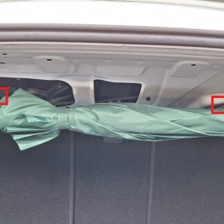 Oto Şemsiye sabitleme Aparatı 2 Adet ABS Baskı 00936