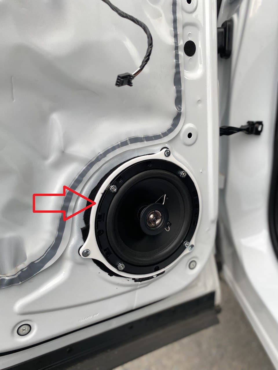 Chery Tiggo 4/5x Kapı Hoparlör Braketi ABS Baskı 00938