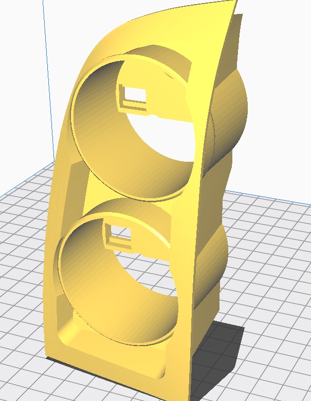 Chevrolet Sonic Havalandırma Gösterge Pod Braketi 52mm 00947 - Görsel 3