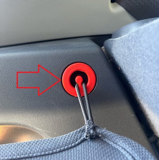 Chevrolet Bolt Pandizot İp Tutma Braketi 2 Adet ABS Baskı 00948