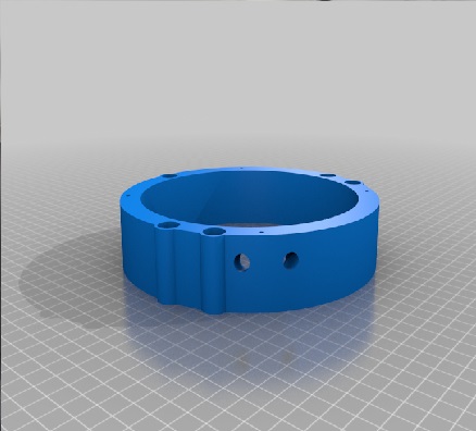 Chevrolet Aveo T250 Hoparlör Braketi ABS Baskı 00953 - Görsel 2