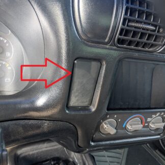 Chevy S10 Hava Yastığı Kapağı ABS Baskı 00955