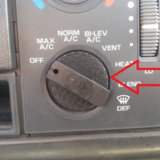 Chevrolet S10 Pickup 1994-1997 Klima Düğmesi ABS Baskı 00960