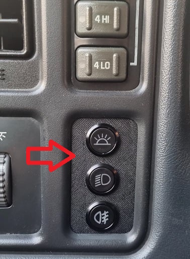 Chevrolet Silverado Düğme Braketi ABS Baskı 00963