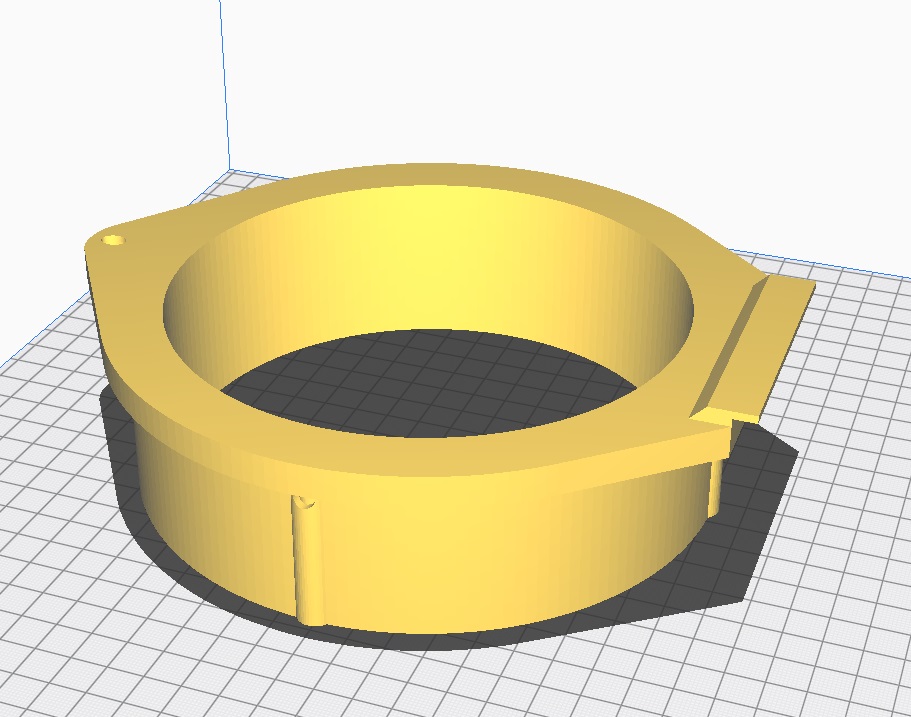Chevy Bolt 6,5 İnch Hoparlör Braketi ABS Baskı 00964