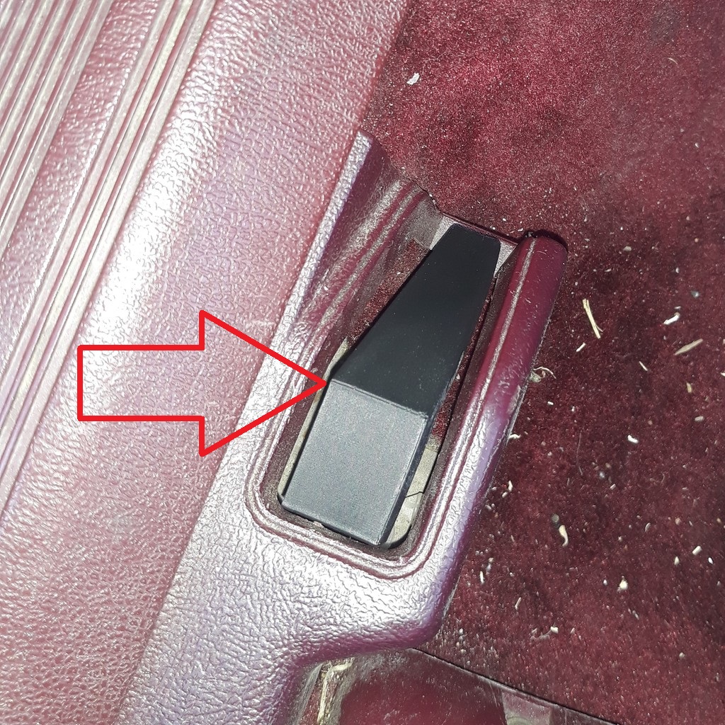 Chrysler TC Maserati Yakıt Kapağı Açma Kolu ABS Baskı 00977