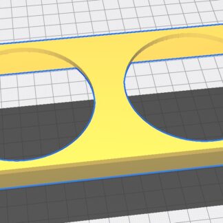 Citroen DS3 Bardaklık ABS Baskı 00988