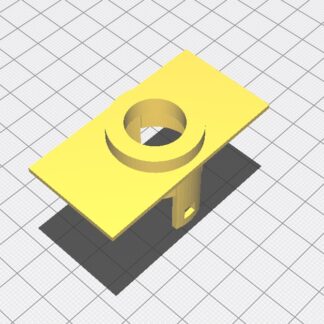 Citroen C5 X7 Ön Sensör Tutucu Braket ABS Baskı 00991