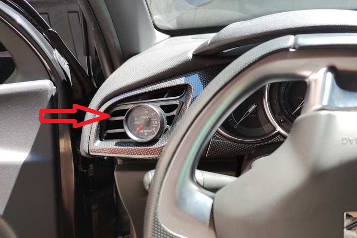 Citroen DS3 52mm Havalandırma Pod Braketi ABS Baskı 00992