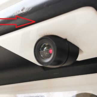 Dacia Stepway Geri Vites Kamerası Montaj Braketi ABS Baskı 00995