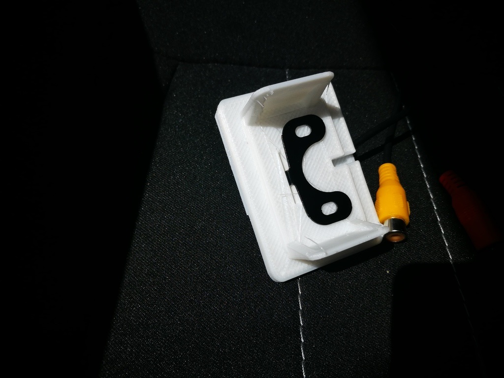 Dacia Stepway Geri Vites Kamerası Montaj Braketi ABS Baskı 00995 - Görsel 3