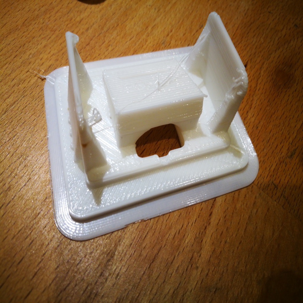 Dacia Stepway Geri Vites Kamerası Montaj Braketi ABS Baskı 00995 - Görsel 4