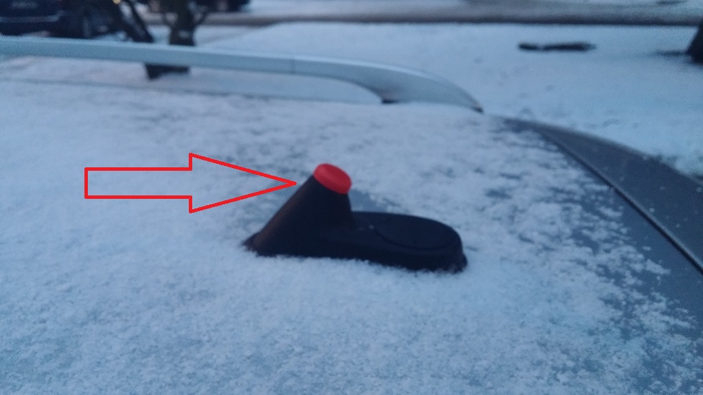 Audi A6 C5 Anten Tıpası ABS Baskı 01366