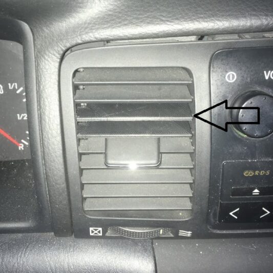 Toyota Corolla 2004 Klima Kalorifer Izgarası 2 Adet ABS Baskı Sıcakta Erimez 01248