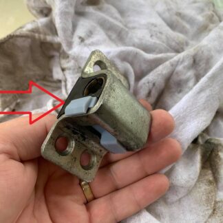 Mecerdes W123 W126 Kapı Kilit Plastiği ABS Baskı 2 Adet 01250