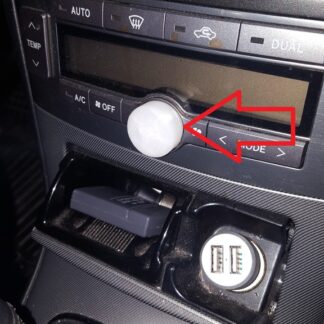 Toyota Avensis Orta Klima Panel Düğmesi ABS Baskı 01254