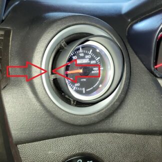 Fiesta St Havalandırma Pod Braketi 52mm ABS Baskı 01256