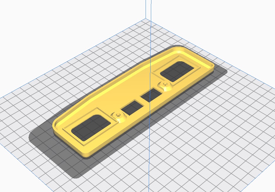 Pajero 2 (MK2 1991-2003) Ön Işık Braketi ABS Baskı 01260 - Görsel 2