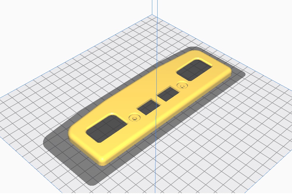 Pajero 2 (MK2 1991-2003) Ön Işık Braketi ABS Baskı 01260