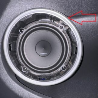 Clio 3 RS 200 Ön Kapı Hoparlör Braketi ABS Baskı 01261