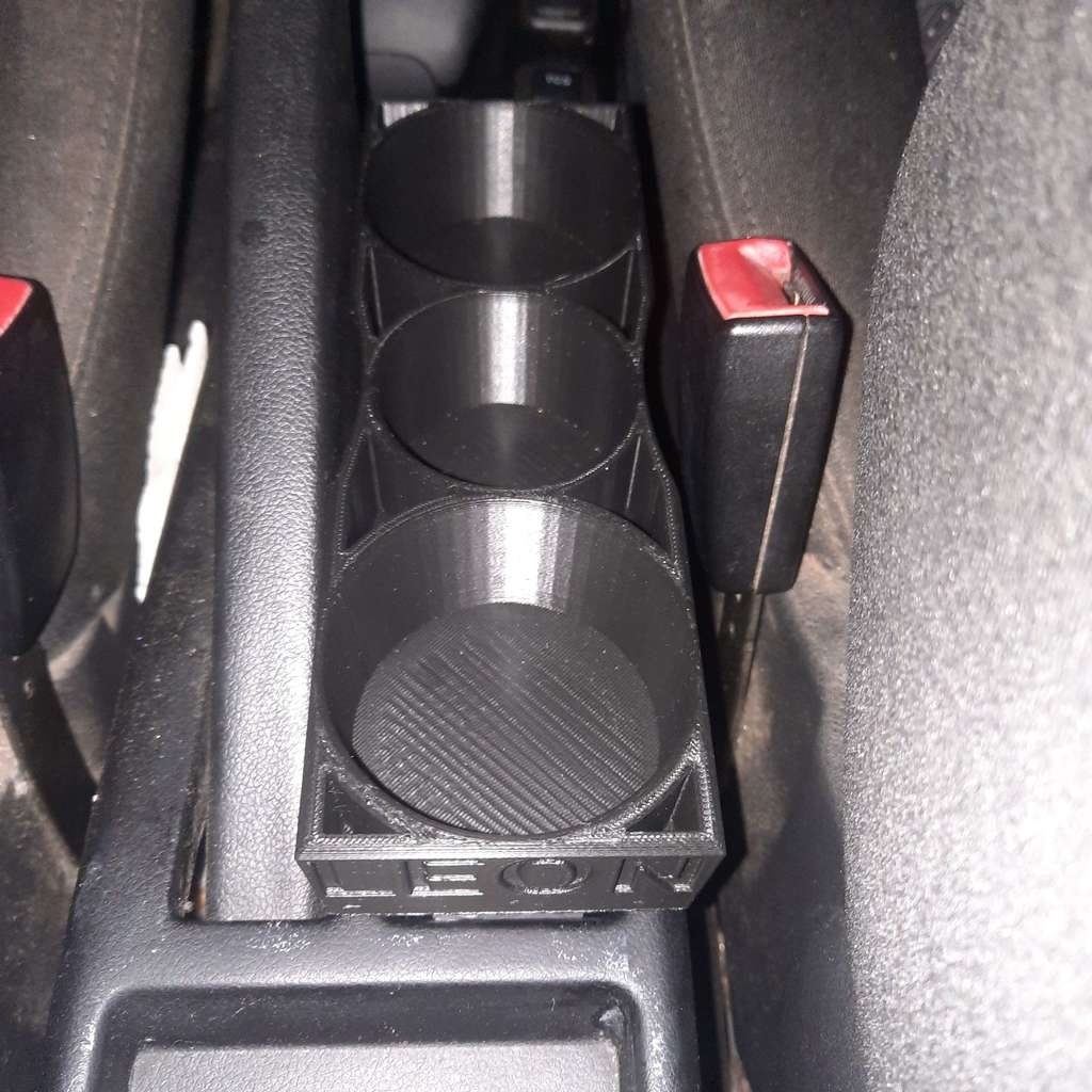 Seat Leon 1m1 Bardaklık ABS Baskı 01264 - Görsel 2