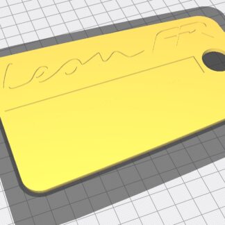 Seat Leon MK4 Bardaklık FR Yazılı 01265