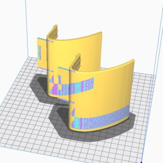 Seat leon Cupra Tampon Kapakları Ön ve Arka ABS Baskı 01267