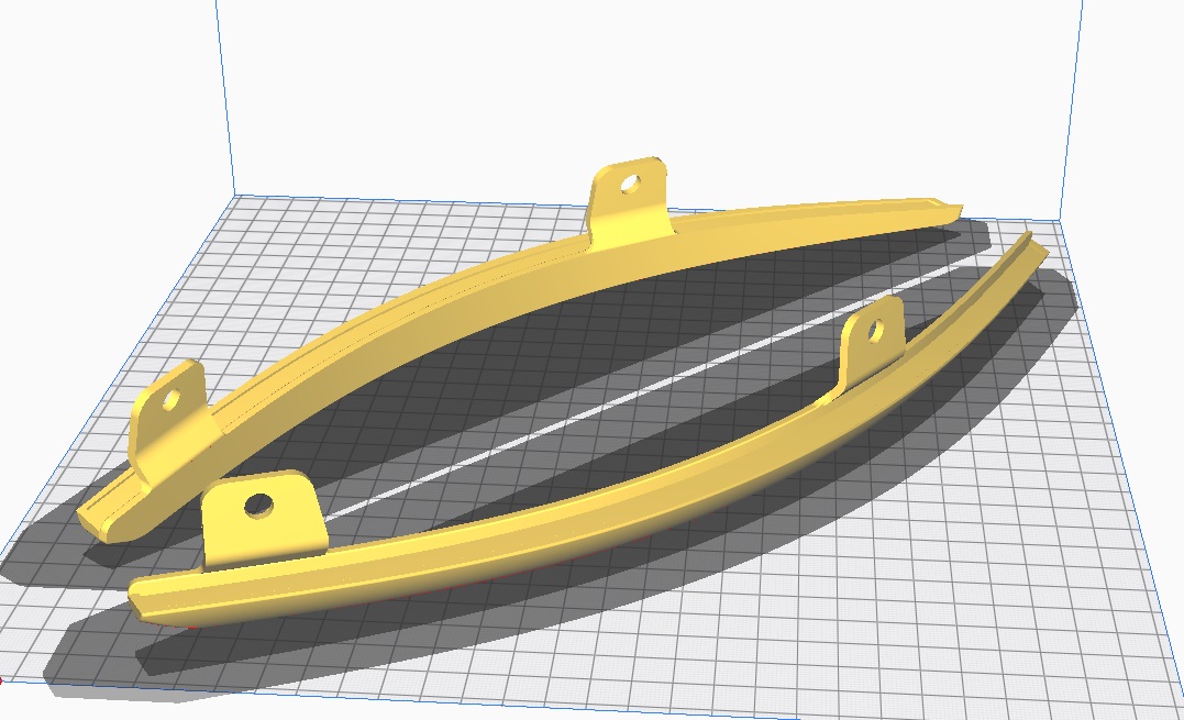 Audi 8N8854819, 8N8854820 Numaralı Braket Sağ ve Sol ABS Baskı 01292 - Görsel 2