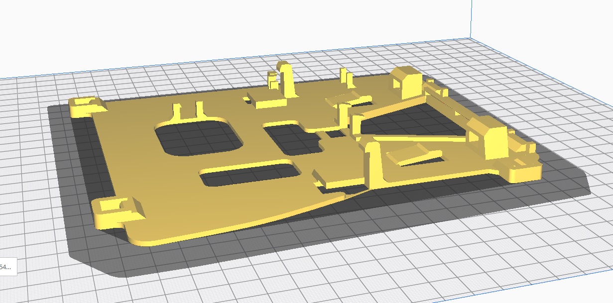 Audi A3 8P Ön Cam Kamera Montaj Braketi ABS Baskı 01294 - Görsel 3