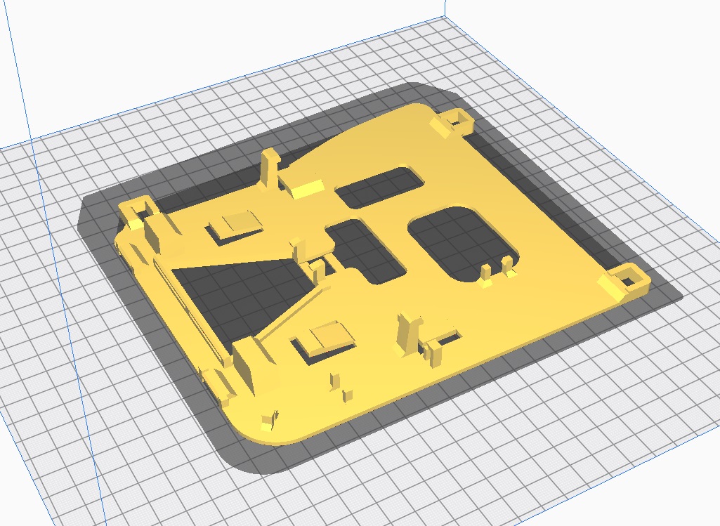 Audi A3 8P Ön Cam Kamera Montaj Braketi ABS Baskı 01294 - Görsel 2