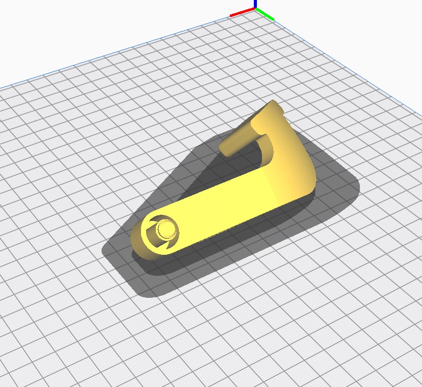 Audi A4 B6 kaput kolu Braketi ABS Baskı 01295