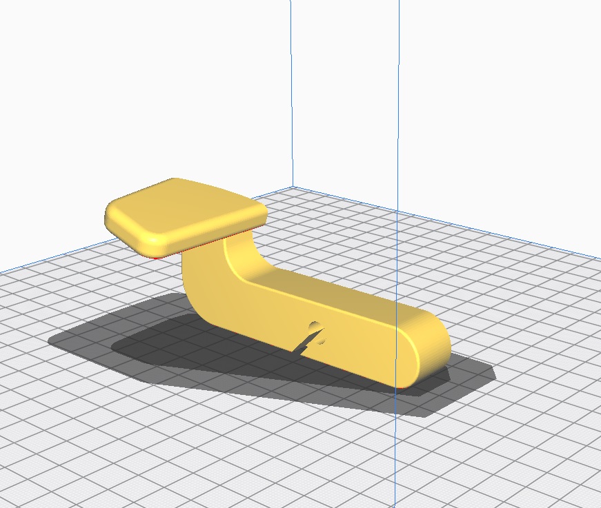 Audi A4 B6 kaput kolu Braketi ABS Baskı 01295 - Görsel 2