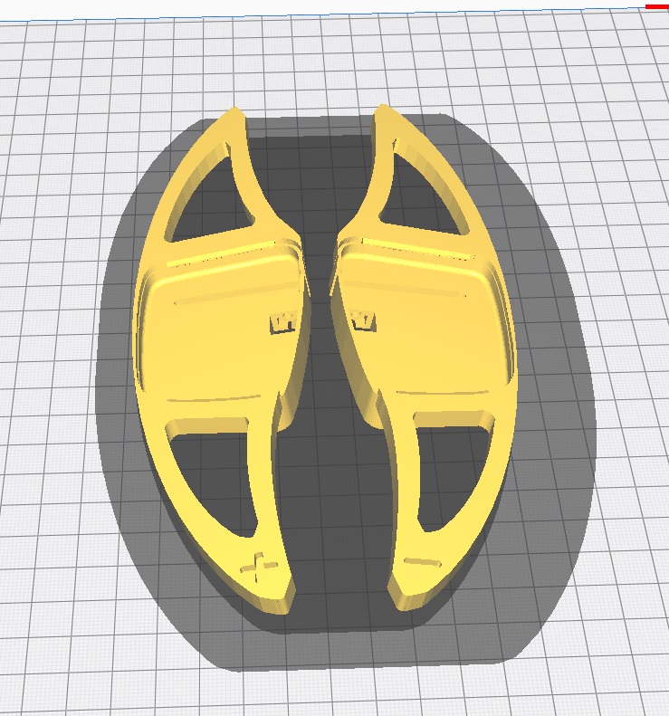 Audi S3 8V Otomatik Vites Kolu Direksiyon Paletleri ABS Baskı 01298