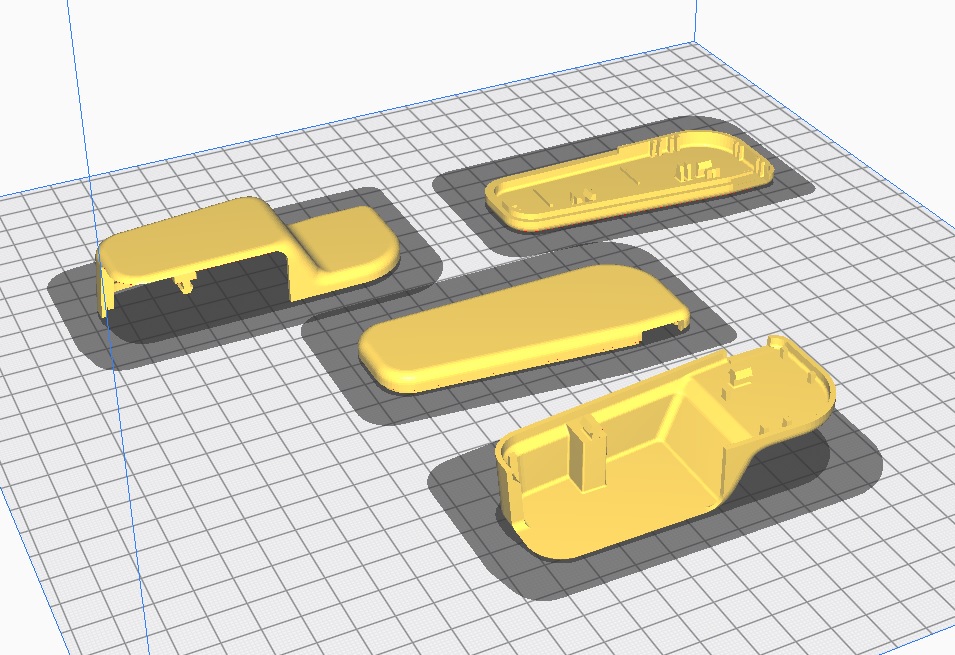 Audi A2 Ön Silecek Kolu Kapakları ABS Baskı 01303