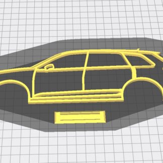 Audi SQ7 Duvar Dekoru PLA Baskı 01302