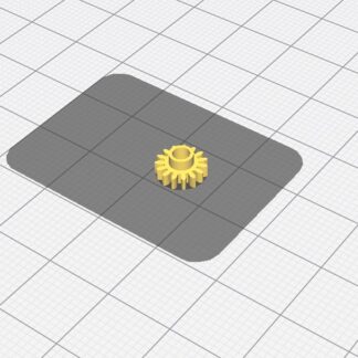 Audi 100 c3 Kilometre Göstergeci Sayacı Dişlisi 1982 - 1990 SLA Baskı 01304