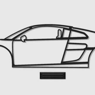 Audi R8 GT V10 Duvar Süsü PLA Baskı 01310