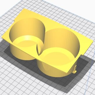 Audi A8 S8 D3 Bardak Tutucu ABS Baskı 01311