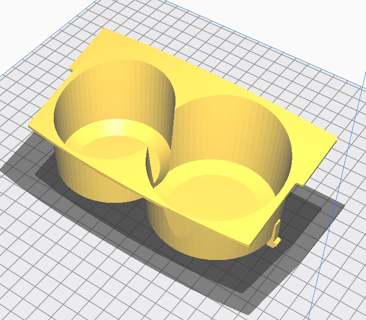 Audi A8 S8 D3 Bardak Tutucu ABS Baskı 01311