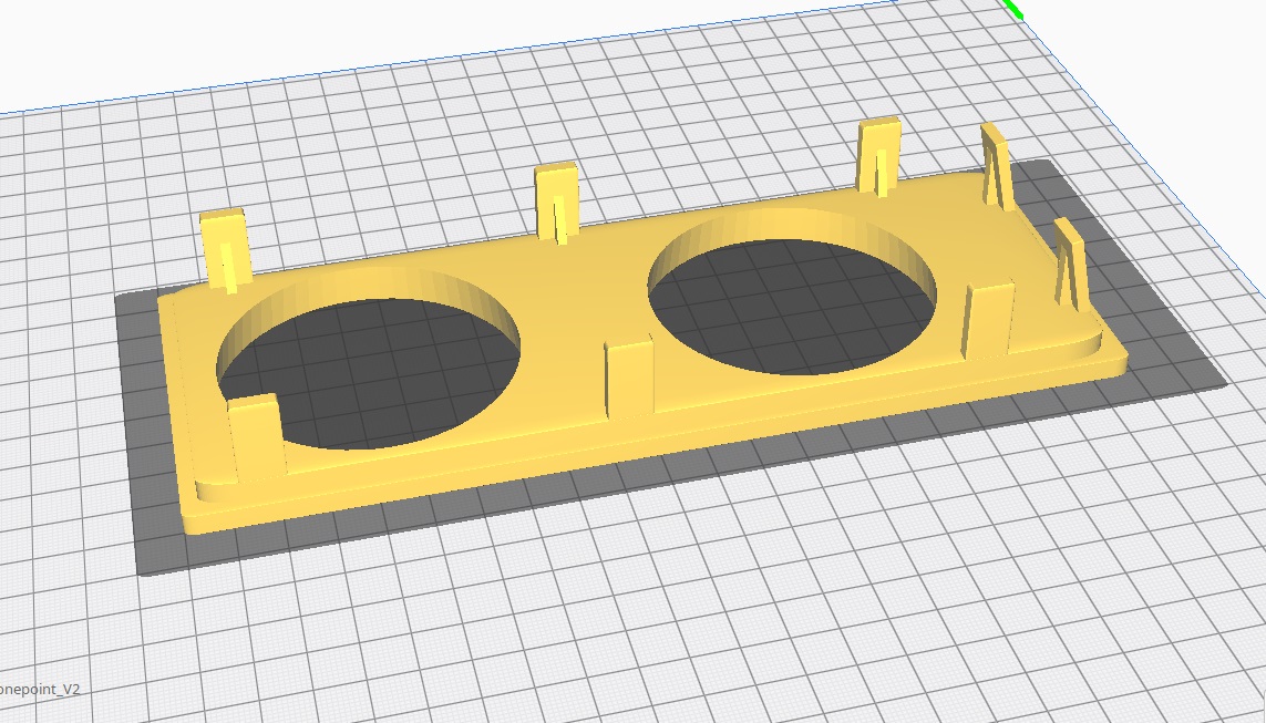 Audi B5 A4 Uyumlu Bardaklık ABS Baskı 01315 - Görsel 2