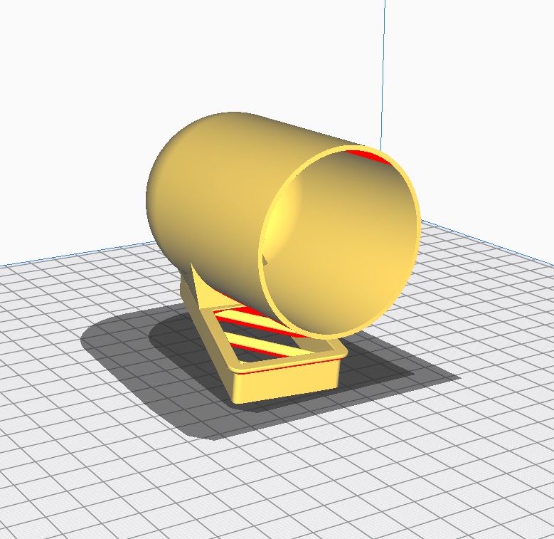 Audi B6 Havalandırma Pod 52mm ABS Baskı 01323