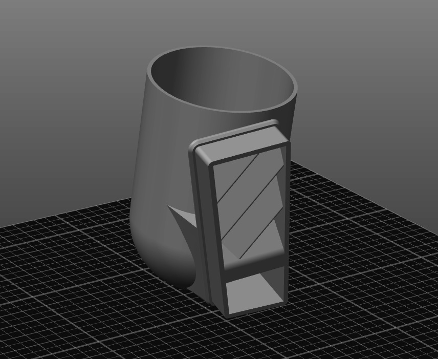 Audi B6 Havalandırma Pod 52mm ABS Baskı 01323 - Görsel 2