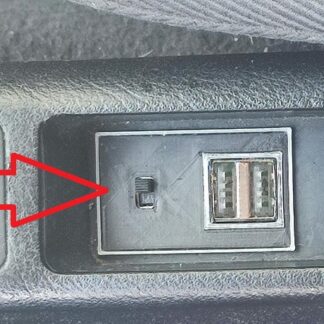 Audi A6 C5 USB Braketi ABS Baskı 01332