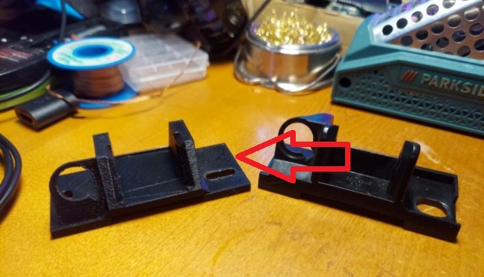 Audi 4000/5000 Quattro Torpido Gözü Mandalı ABS Baskı 01335