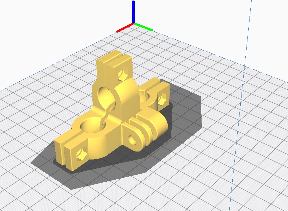 GoPro Araç Montaj Braketi ABS Baskı 01339 - Görsel 2